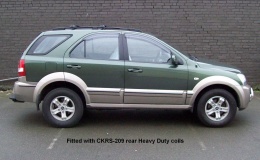 Sorrento fitted with CKRS-209 rear Heavy Duty coils